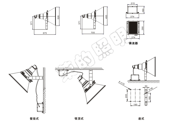 BR2300A手摇式充电巡检工作灯