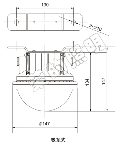 BR2300A手摇式充电巡检工作灯